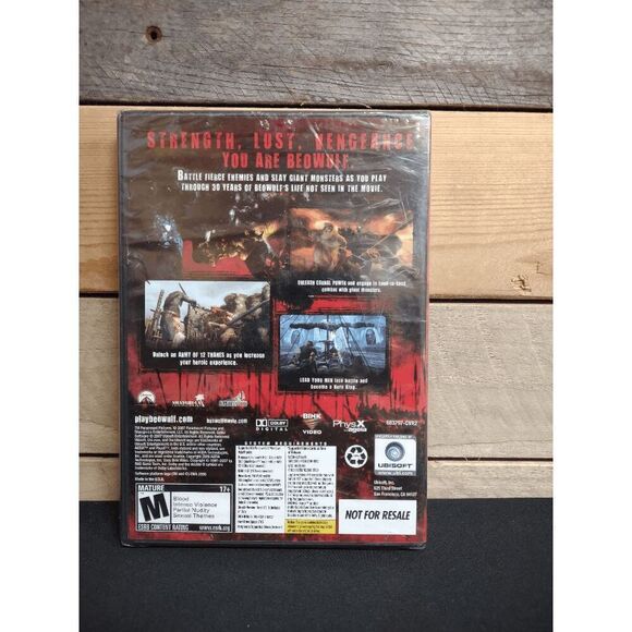 NEW & SEALED Beowulf the Game PC DVD-ROM (2007, Ubisoft) - Picture 2 of 2